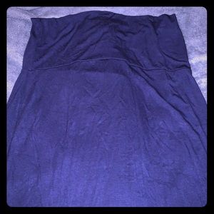 Navy blue skirt